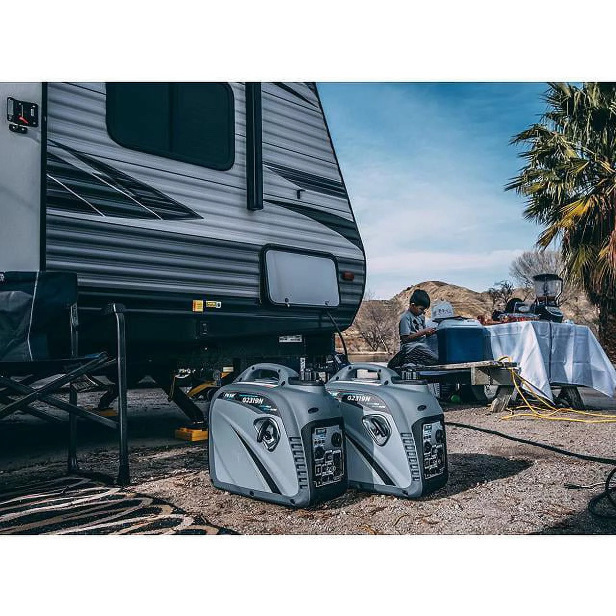2300 Peak Watt Digital Inverter Generator with 80cc OHV Engine Z517