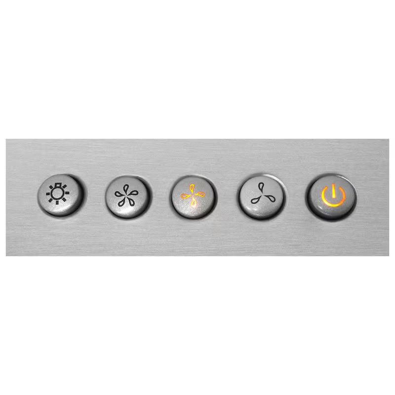 36 in. Stainless Steel Ductless Wall Mount Range Hood with Carbon Filter V59120