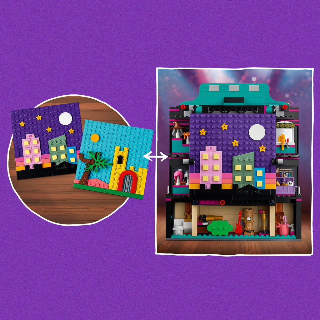 Theater School Playset with 4 Mini-Dolls L956