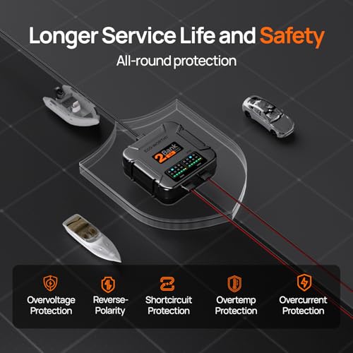 10A IP68 Waterproof 12V Marine Battery Charger R1110
