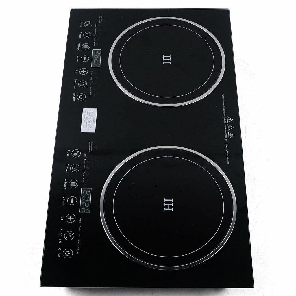 2600W 110V Double Burners Induction Cooktop V38817