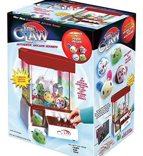 Electronic Claw Toy Grabber Machine with 4 Animal Plush T2030