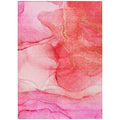 Pink 9' x 12' Indoor Outdoor Area Rug B44286