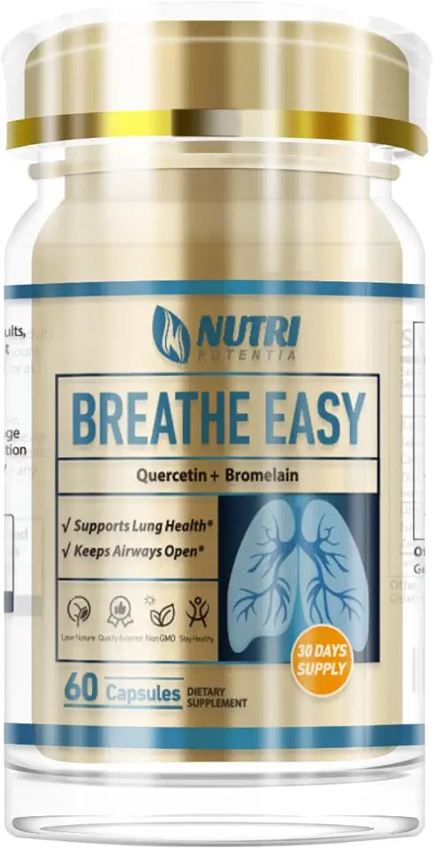 Quercetin with Bromelain 60 Capsules V46137