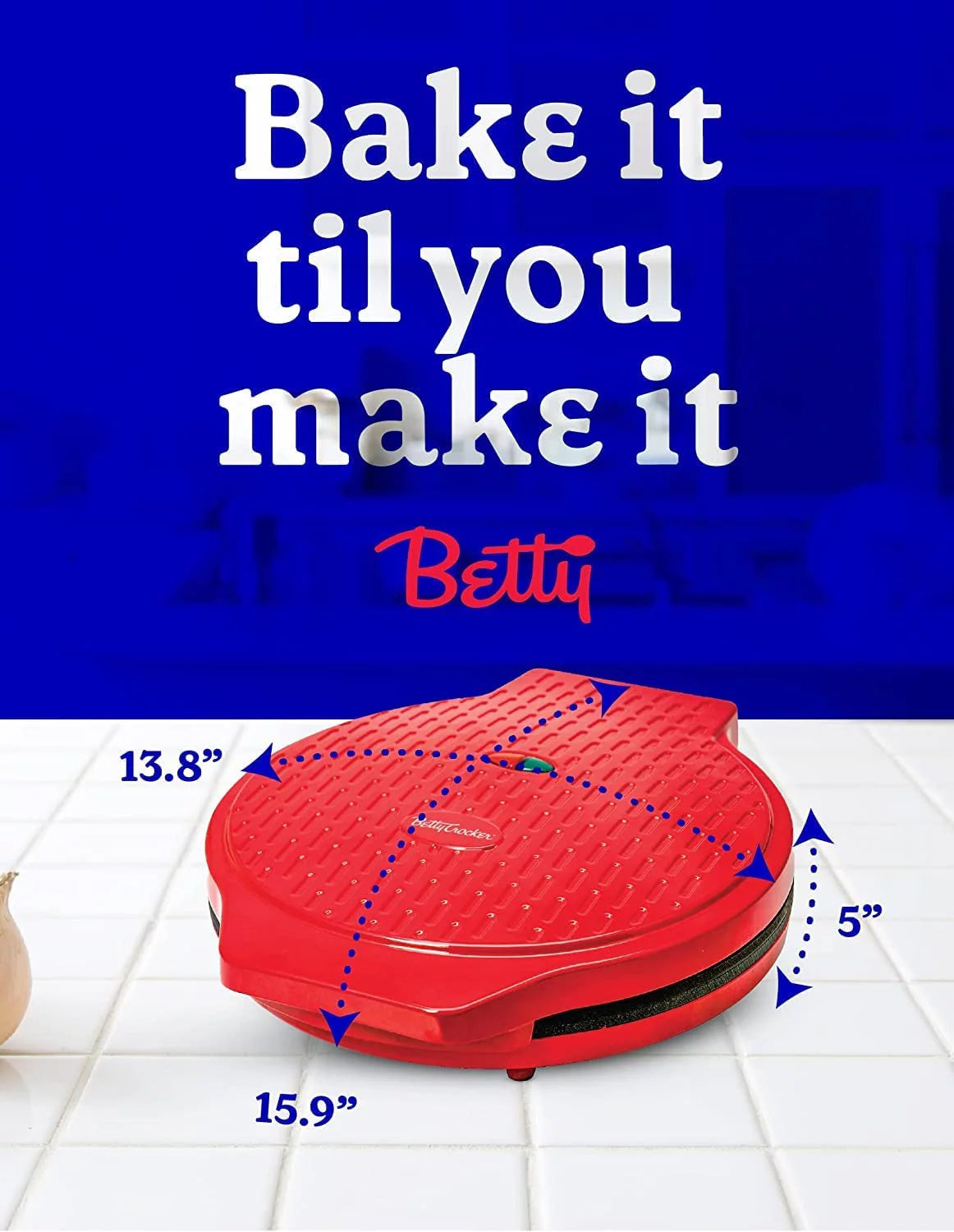 Countertop Pizza Maker with Pizza Cutter and Parchment Paper Z6052