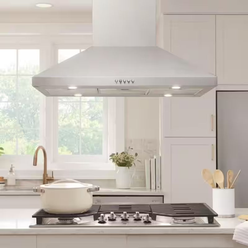 36 in. 350CFM Convertible Stainless Steel Range Hood with LED Lights X573