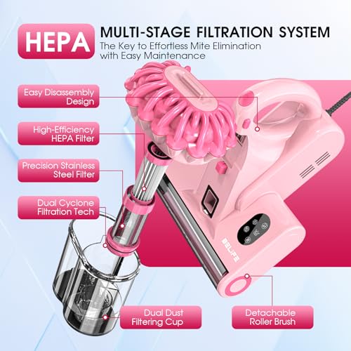 550W 18Kpa Corded Handheld Mattress Vacuum Cleaner R379